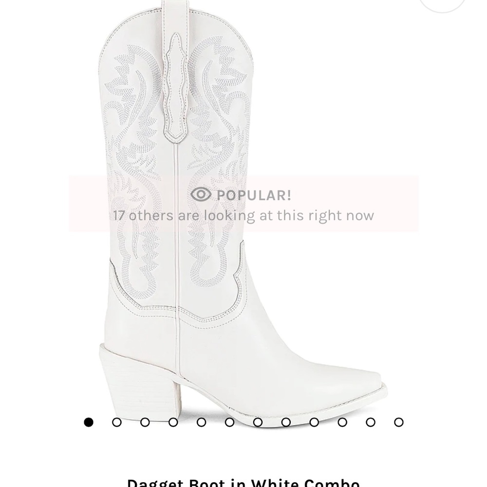 Dagget Boot in White Combo
Jeffrey Campbell